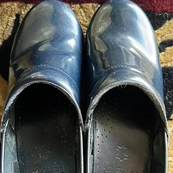 Dansko Women’s Navy Blue Clogs Shoes Size 38 7.5-8 - Picture 8 of 12